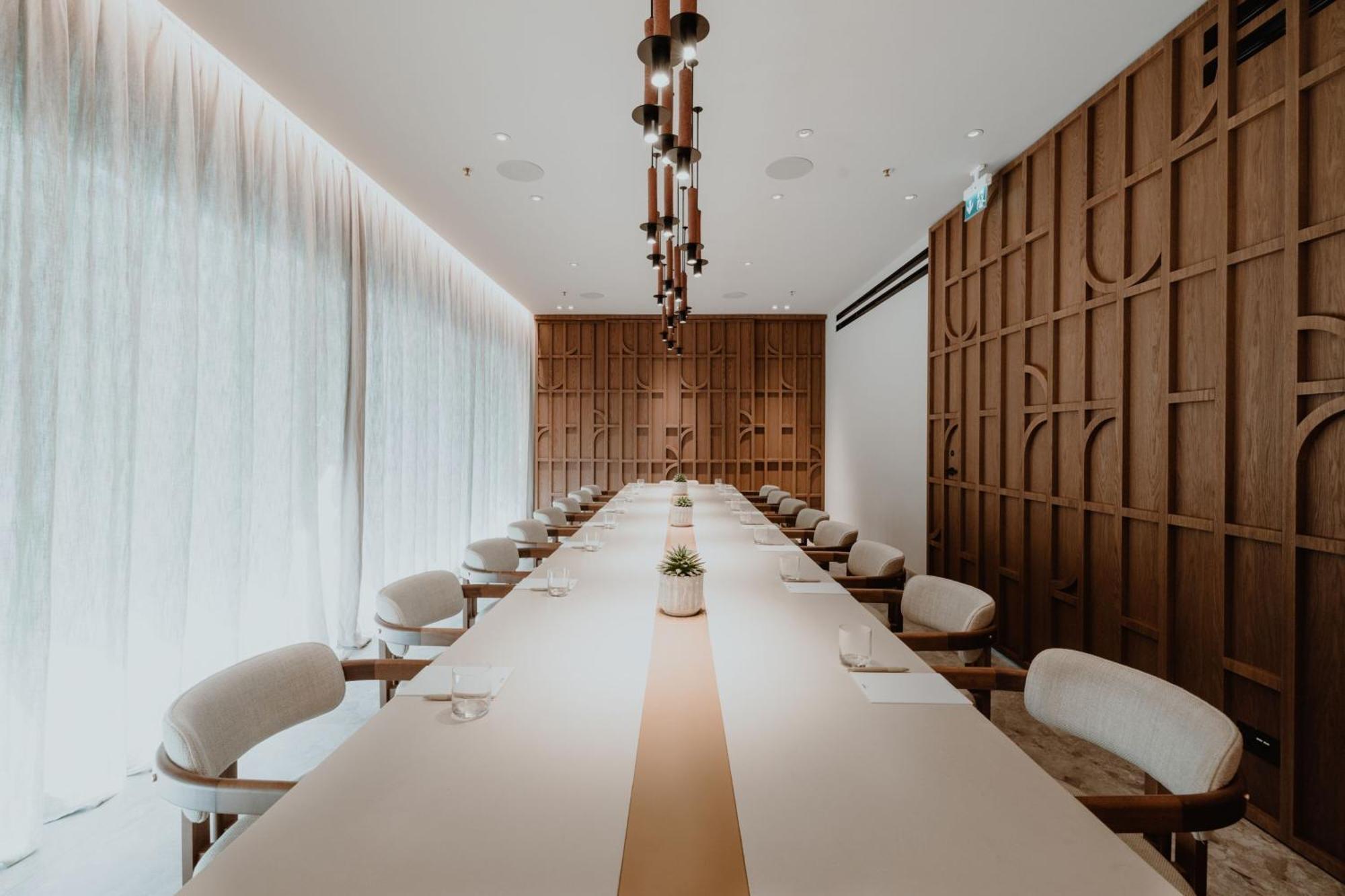 Monasty, Thessaloniki, Autograph Collection Hotell Eksteriør bilde The dining room at the restaurant