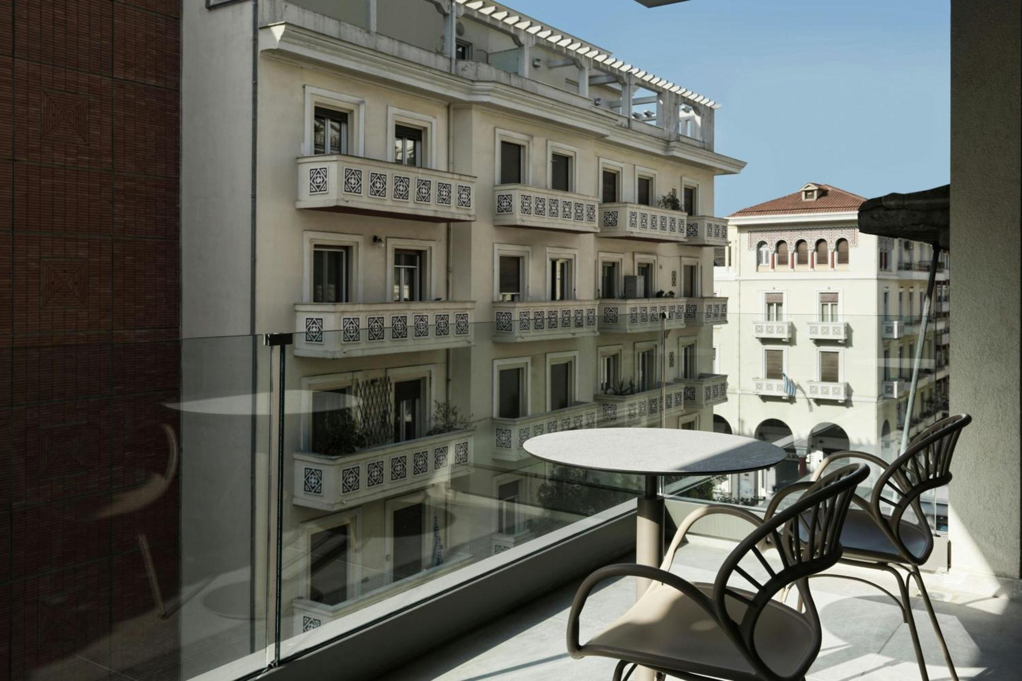 Monasty, Thessaloniki, Autograph Collection Hotell Eksteriør bilde A balcony
