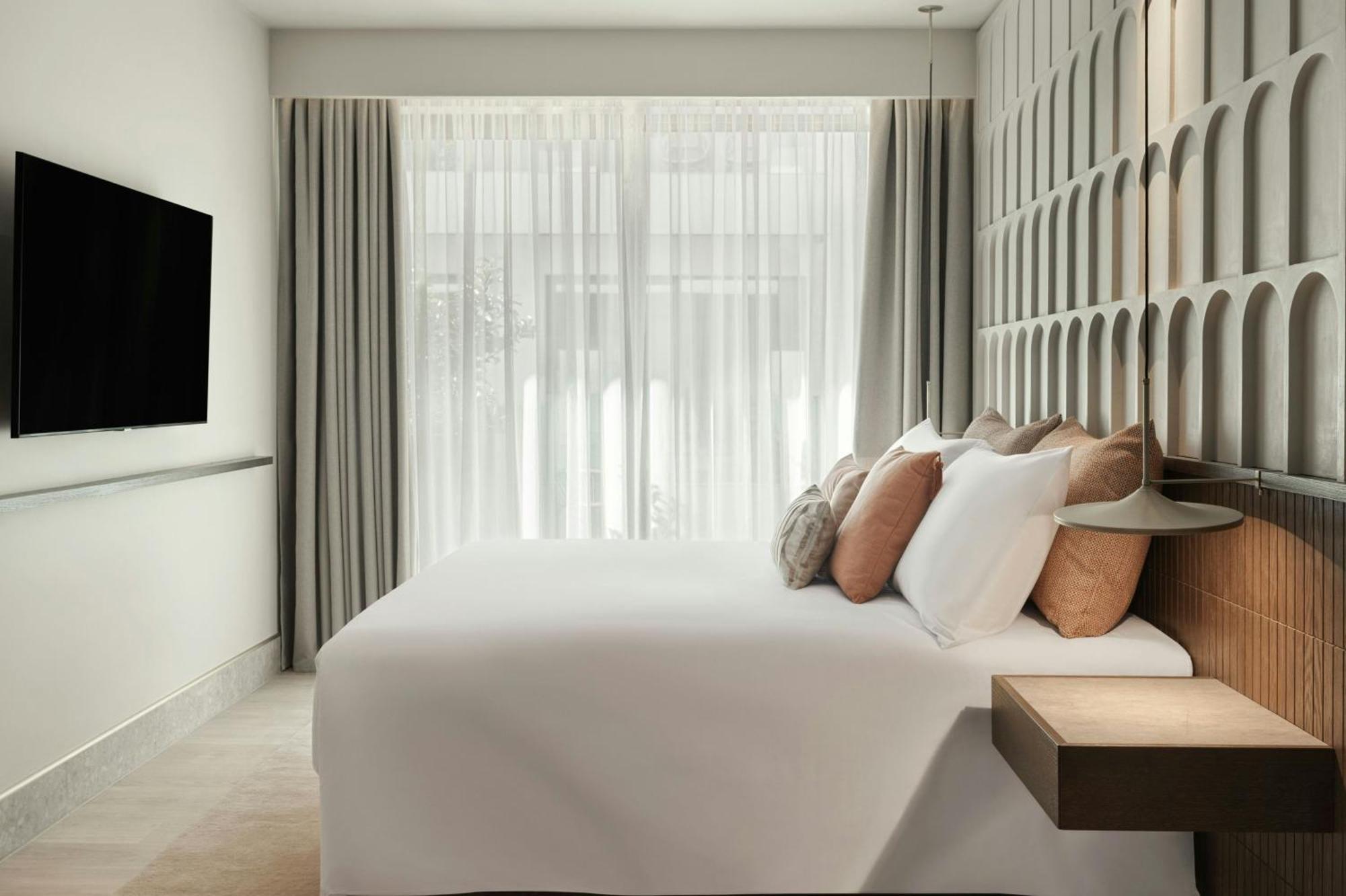 Monasty, Thessaloniki, Autograph Collection Hotell Eksteriør bilde A bedroom at the hotel