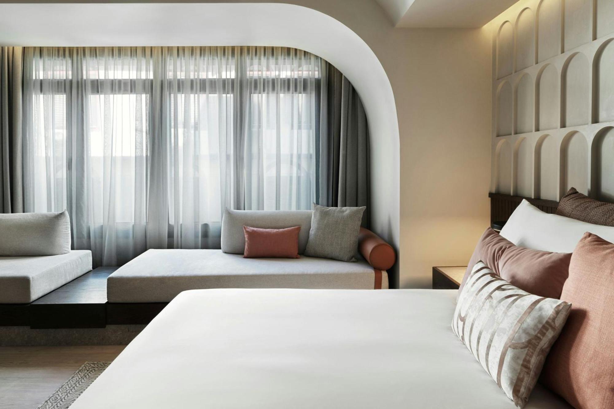 Monasty, Thessaloniki, Autograph Collection Hotell Eksteriør bilde A bedroom at the hotel